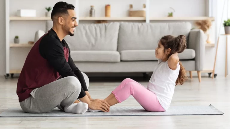 6 workout partner exercises you can do with your father