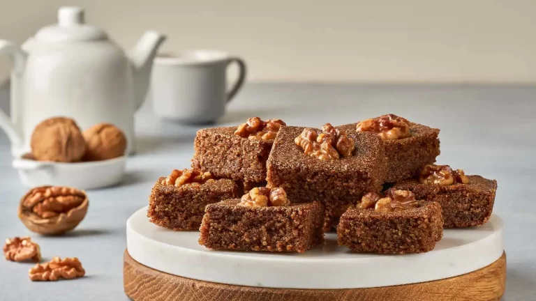 This walnut cake recipe by Pooja Makhija is tasty, quick and healthy