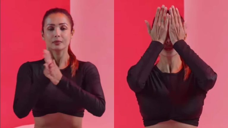 Malaika Arora suggests yoga pose to relieve stress in just 30 seconds