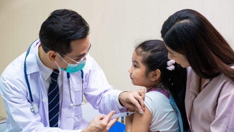 Role of hepatitis B vaccine for children