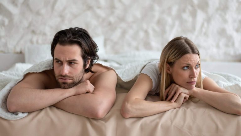 Sexual anxiety may lead to fear of intimacy with your partner
