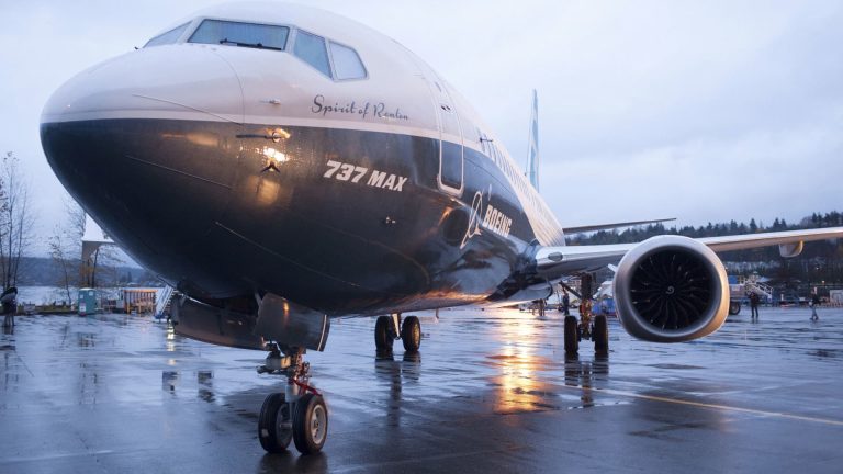 Boeing’s aircraft deliveries slipped in October on 737 fuselage flaw