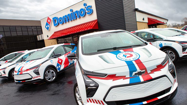 Why your next Domino’s pizza delivery may arrive in a Chevy Bolt EV
