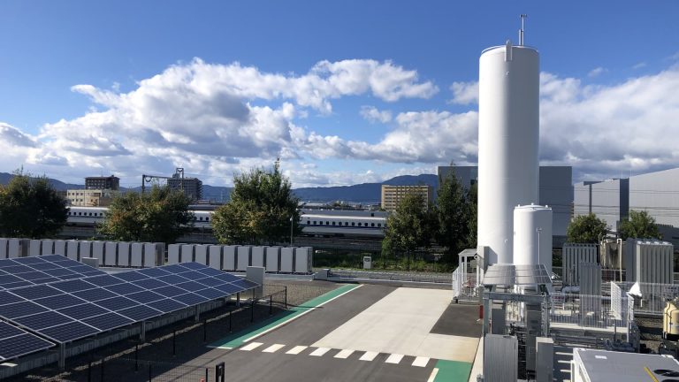 Tesla Mega packs, giant hydrogen tank: Panasonic’s new climate factory