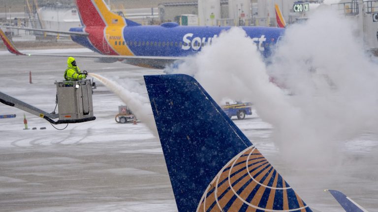 Airlines cancel 17,000 flights due to severe winter weather but disruptions ease