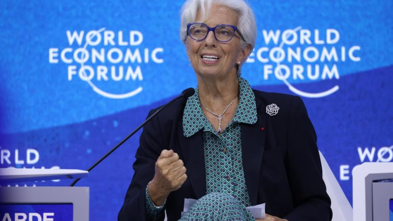 IMF’s Georgieva and ECB’s Lagarde discuss the future of global growth at Davos
