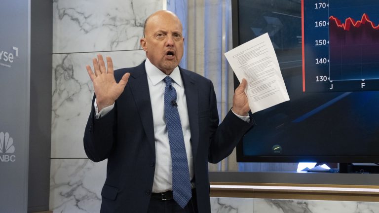 Jim Cramer’s Investing Club meeting Friday: Overbought, Wells Fargo