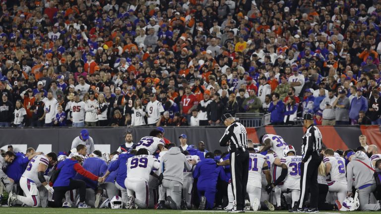 Bills-Bengals game postponed after Damar Hamlin’s cardiac arrest won’t be made up, NFL says