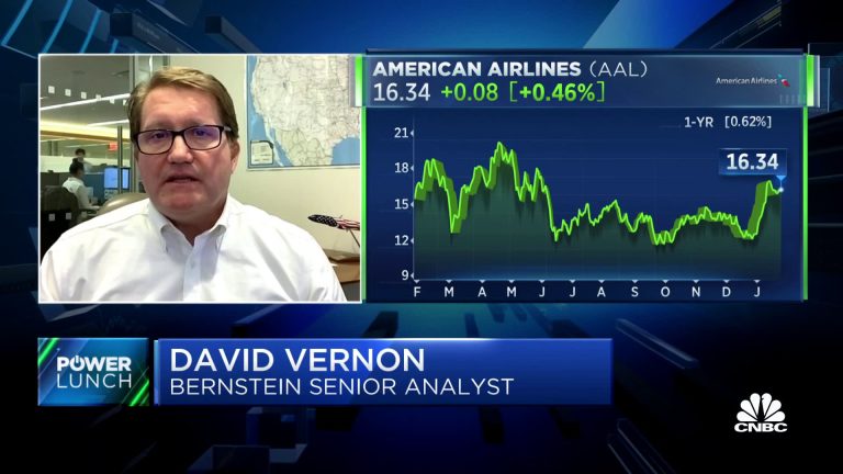 Bernstein’s David Vernon discusses his favorite airline stocks
