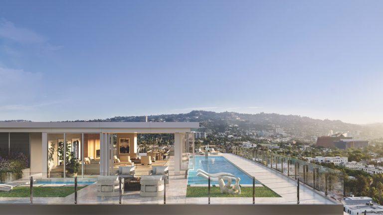 Look inside luxury Los Angeles condos seeking record prices