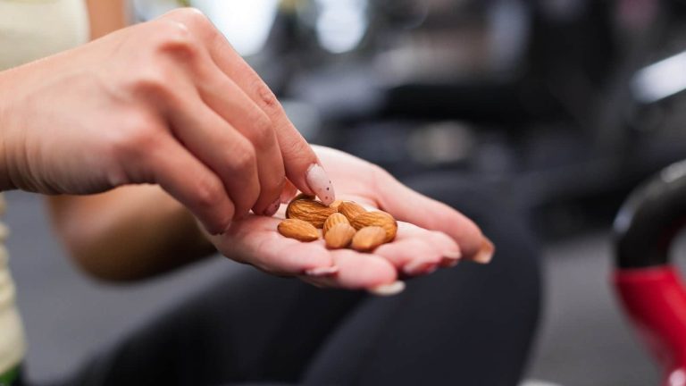 Have almonds as a post-workout snack because of their myriad benefits!