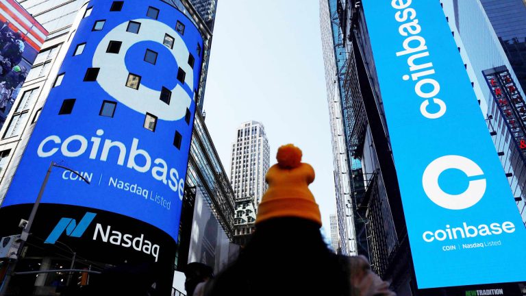 Coinbase stock jumps 14% after federal securities suit dismissed