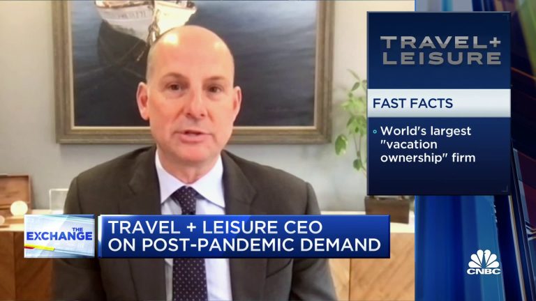 Leisure travel is not showing any signs of waning, says Travel & Leisure CEO Michael Brown
