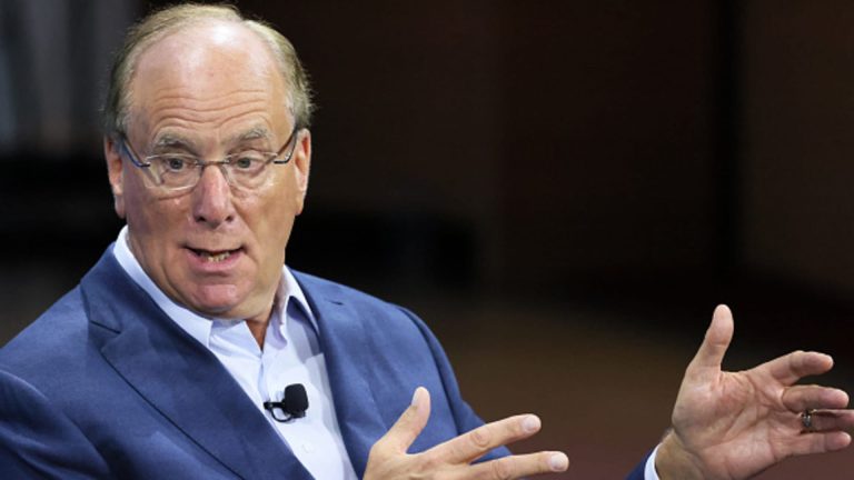 Larry Fink doesn’t see a big recession this year, but expects inflation to stay higher for longer
