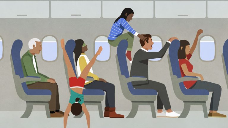 Should you recline seats or remove shoes on flights? It depends