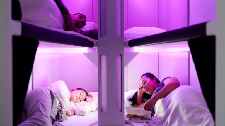 Air New Zealand’s planned in-flight sleeping pods could cost nearly $100 an hour