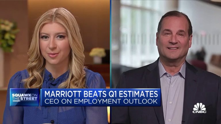 Marriott CEO: We saw improvement in every region of the world in Q1