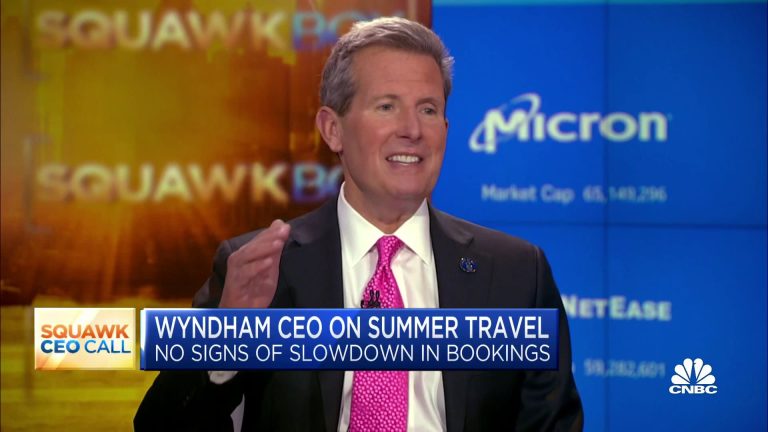 Wyndham CEO Geoff Ballotti on summer travel: No signs of slowdown in bookings