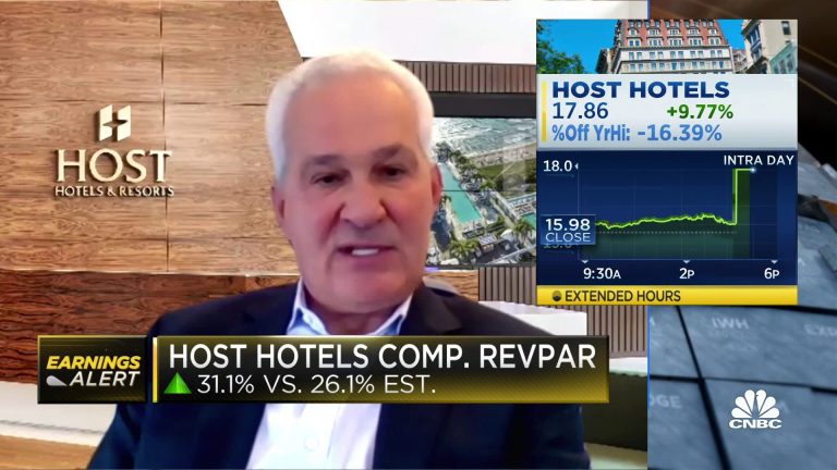 Host Hotels CEO on travel: We're not seeing any signs of slowdown