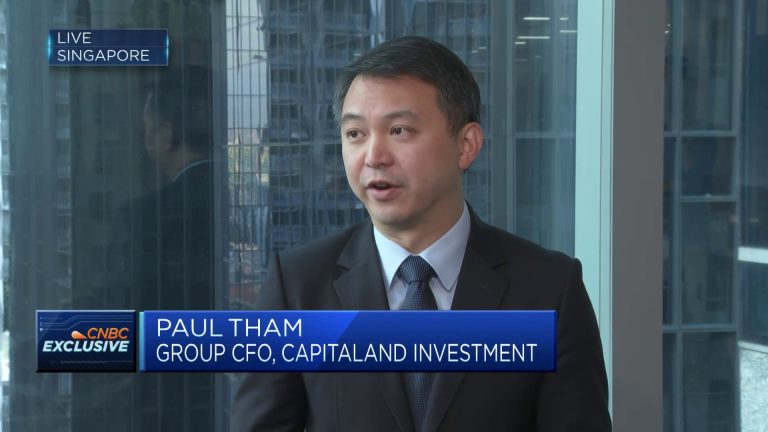 CapitaLand says its lodging business is doing particularly well