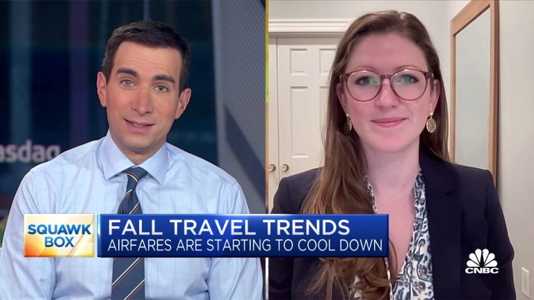 We expect airfare prices to remain low for the next 8 weeks, says Hopper’s Hayley Berg