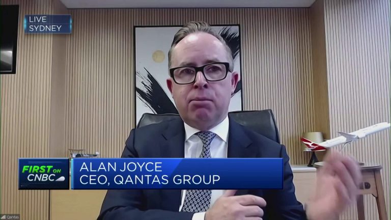 Qantas CEO says results are back to ‘record levels of profitability’