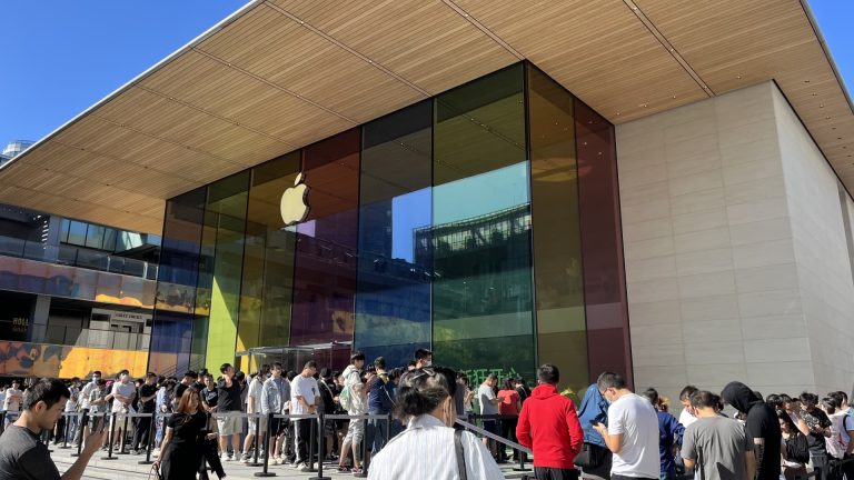 Apple’s iPhone 15 launches in China with people flocking to stores